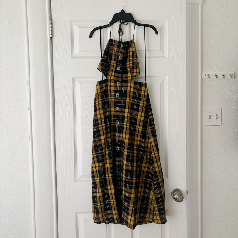 Urban Outfitters plaid dress size S